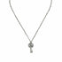 The Gucci GG Marmont Sterling Silver Key Necklace (Model YBB62775700100U