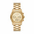 Michael Kors MK7323 Women's Runway Gold-Tone Chronograph Watch