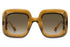 Occhiali da sole Etro 0015/S ETV/HA Donna - Montatura in oro ambrato, lenti sfumate marroni