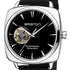 Briston Clubmaster Iconic Automatic Watch 40mm Black Dial Black Leather Strap 18740.PS.I.1.LVCH