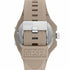 Reloj para hombre Diesel Framed DZ1990 - Esfera beige, correa de silicona marrón