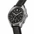 Bulova Lunar Pilot 96B251 Men's Chronograph Watch – Black Dial, Black Leather Strap