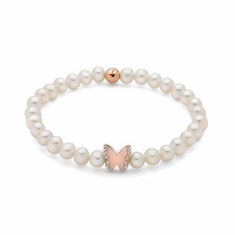 Miluna PBR3502R-TPZ Bracciale da donna - Argento 925 con design a farfalla