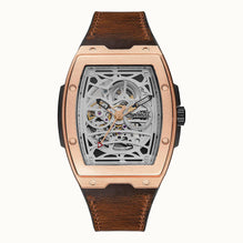 Ingersoll I12303 Challenger Automatic - Quadrante scheletrato, oro rosa, 44,6 mm