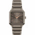 Breil The B TW1930 Women's Two-Hand Watch - Gunmetal Dial, Titanium-Colored Stainless Steel Bracelet