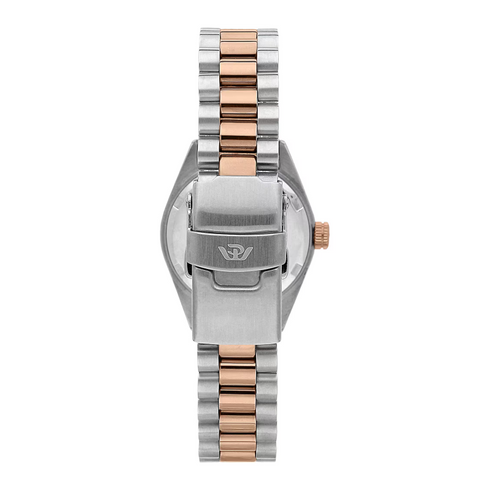 Philip Watch Caribe R8253597616 Women's Quartz Watch - Stainless Steel & Rose Gold, White Dial
