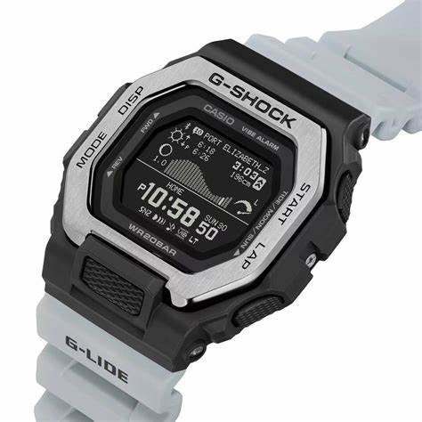 Casio G-Shock GBX-100TT-8ER Men's Digital Watch - Grey Resin Band