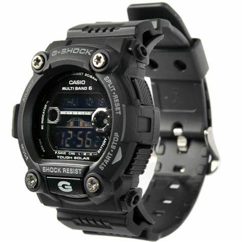 Casio G-SHOCK GW-7900B-1ER Herrenuhr – Schwarz Digital, Solarbetrieben, Multi-Band 6