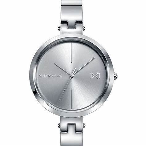 Mark Maddox MM0113-87 Women's Analog Quartz Watch - Silver-Tone Stainless Steel Case and Bracelet