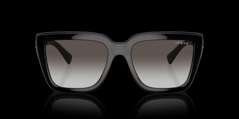 Vogue VO5575SB Women's Butterfly Sunglasses – 55mm Oversized Nylon Frame, Gradient Lenses, Multiple Color Options