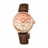 Seiko Presage SRE014J1 Women's Automatic Watch - Pink Dial, Brown Leather Strap