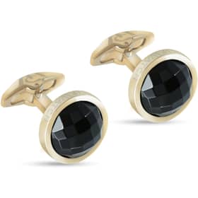 PHILIP WATCHPhilip Watch Men's Cufflinks S82AHH10 – Gold - Tone Stainless Steel, Round DesignBIJOUXEcecile