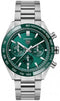 TAG HEUERTAG Heuer Carrera Calibre Heuer 02 CBN2A1N.BA0643 Men's Watch - Green Dial, Steel & CeramicWATCHESEcecile