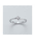 Miluna LID2850-003G7 Women's Ring - 18kt White Gold with 0.03ct Diamond