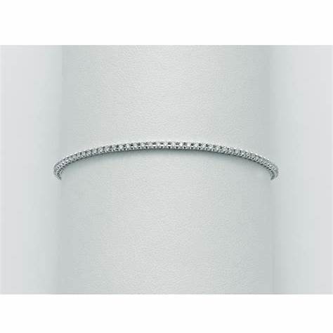 Bracciale tennis Miluna BRD863-0V5G7 - Oro bianco 18 carati con 50 diamanti