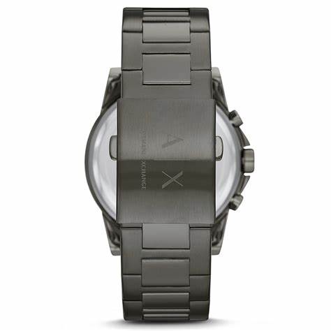 Reloj cronógrafo de acero inoxidable gris para hombre Armani Exchange AX2086