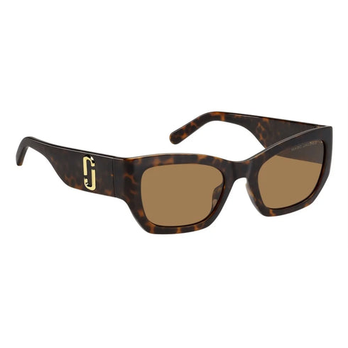 Marc Jacobs MARC 723/S 086/70 Gafas de sol de mujer - montura habana, lentes marrones