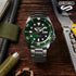 Seiko 5 Sports SRPD63K1 Men's Automatic Watch - 42.5mm Stainless Steel, Green Dial