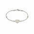 Gucci Heart Bracelet with Interlocking G Sterling Silver - Size 17cm