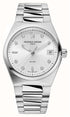 Frederique Constant Highlife Donna Quarzo FC-240SD2NH6B - Quadrante argento 31 mm, indici di diamanti, bracciale in acciaio inossidabile