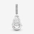 Pandora 793780C01 Infinity Pavé Dangle Charm – Sterling Silver, CZ, “Infinite Love” Engraving