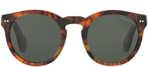RALPH LAURENRalph Lauren RL 8146P Unisex Sunglasses – Havana Acetate Frame with Green Crystal LensesEYEWEAREcecile