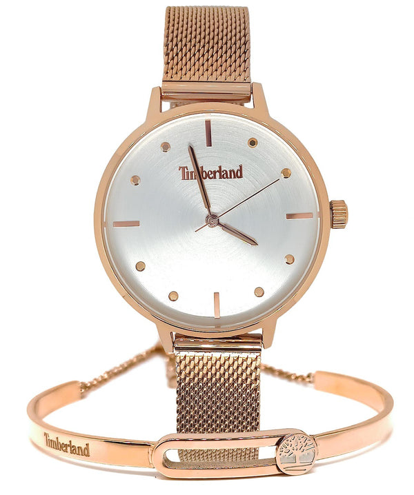 Timberland Cranmore TDWLG0057101-SA Women's Watch – Rose Gold Mesh Strap