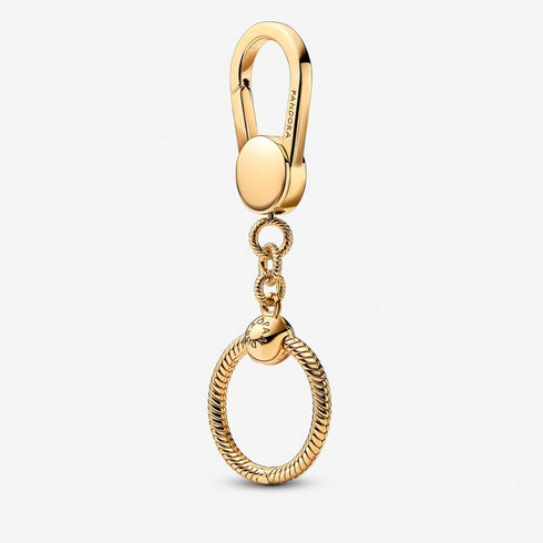 Pandora Moments Portafortuna Piccolo 362237C00 - Placcato oro 14k, chiusura incisibile