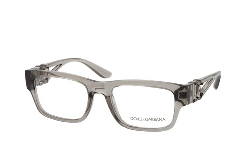 Dolce & Gabbana DG 5110 3160 Occhiali da vista unisex - Montatura grigio trasparente