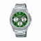 Reloj para hombre Casio MTP-1375PD-3AVEF - Esfera verde, brazalete de acero inoxidable