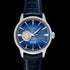 Seiko Presage SSA405J1 Men's Automatic Watch - Blue Open Heart Dial, Blue Leather Strap