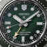 Seiko Prospex SPB381J1 Men's Automatic GMT Diver's Watch - 42mm Stainless Steel Case, Green Dial, Ceramic Bezel