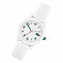 Lacoste 2030039 Kids' Watch - White Silicone Strap, White Dial, 33mm