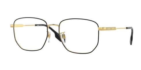 Burberry BE 1352D Unisex Eyeglasses - Gold/Black Frame