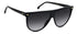 Carrera 3055/S 807/9O Unisex Aviator Sunglasses – Black Frame, Dark Grey Gradient Lenses