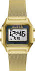 Guess Zoom GW0343L2 Women's Gold-Tone Digital Mesh Watch
