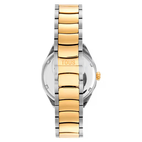 TOUSTOUS Now Lady Analog Watch 3000141400 - Two - Tone Steel Bracelet, Mother - of - Pearl DialWATCHESEcecile