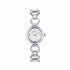 Breil Mod. Breil Flake TW2027 Women's Quartz Watch - Silver Guilloché Dial, Stainless Steel Bracelet