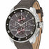 Sector 350 R3271903002 Men's Quartz Chronograph Watch - 45mm Black Dial, Brown Leather Strap