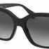 Ralph by Ralph Lauren RA 5265 Women's Sunglasses – Dark Transparent Grey Frame with Grey Gradient Lenses