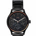 Mark Maddox HM7100-57 Orologio cronografo da uomo - Bracciale in acciaio inossidabile nero, quadrante nero