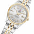 Swiss Military SM34066-05 Women's Analog Quartz Watch - Two-Tone Stainless Steel with Silver Dial