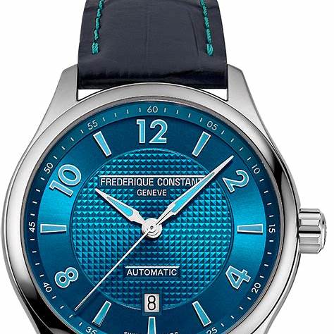 Frederique Constant Runabout Automatic Limited Edition FC-303RMLN5B6 – Blue Dial, Stainless Steel Case, Blue Leather Strap