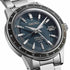 Seiko Presage SSK009J1 Automatic GMT Men's Watch - Teal Green Dial, Steel Bracelet