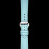 Orologio Tissot Chemin des Tourelles Powermatic 80 Donna - Cassa in acciaio inossidabile 34 mm, quadrante bianco, cinturino in pelle blu chiaro
