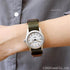 Hamilton Khaki Field Quartz H69301910 - Acciaio inossidabile 33 mm, quadrante bianco, cinturino verde NATO