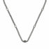 Gucci Interlocking G Sterling Silver Black Enamel Necklace - Model YBB678661001