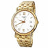 Tissot T-Gold T73.3.420.13 – 18K Yellow Gold Case and Bracelet, White Dial