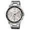 Orologio Casio MTP-1374D-7A2VDF da uomo in acciaio inossidabile - Quadrante argento