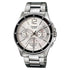 Orologio Casio MTP-1374D-7A2VDF da uomo in acciaio inossidabile - Quadrante argento